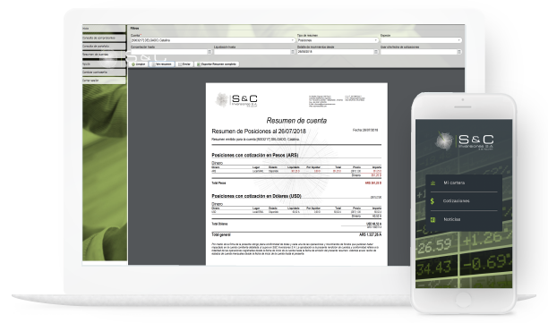 S&C Inversiones Web o App